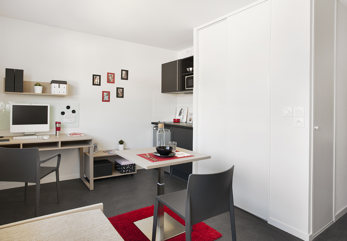 Résidence Breizh Campus Rennes — studio meublé